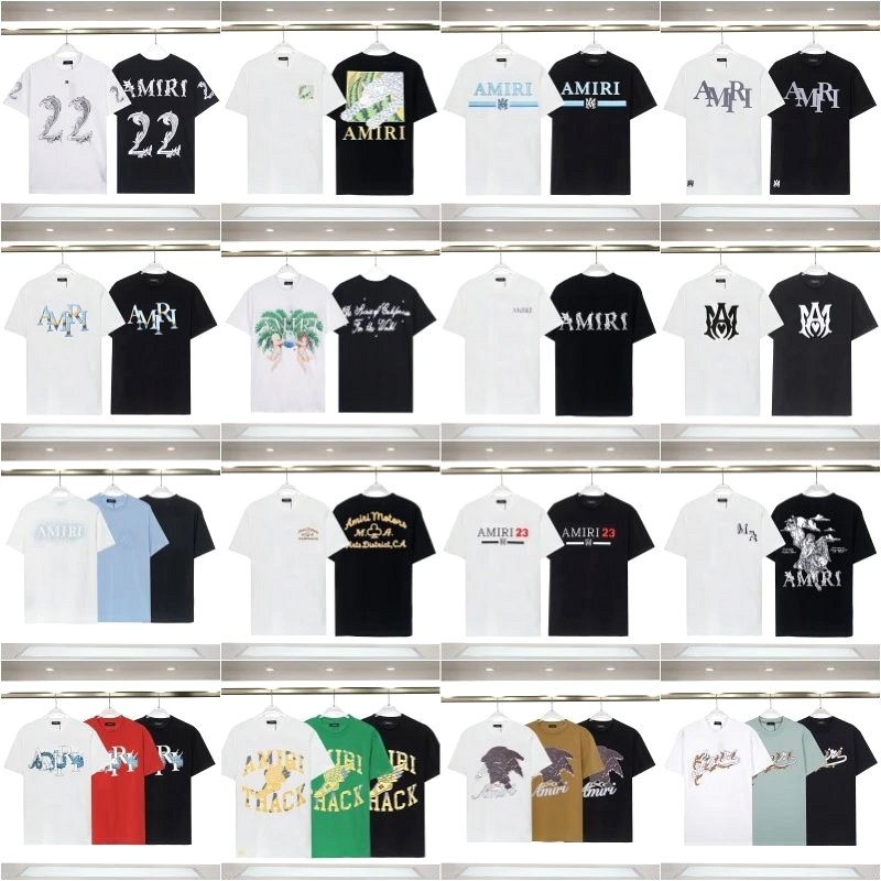 Amiri Letter-Print Logo T-Shirt Review: A $8.36 Cotton Crew Neck Graded on Fabric, Flagged on Print
