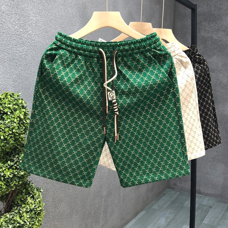 Celine All-Over Print Green Shorts: Auditing Six Fabric Claims on a $5.22 Pair