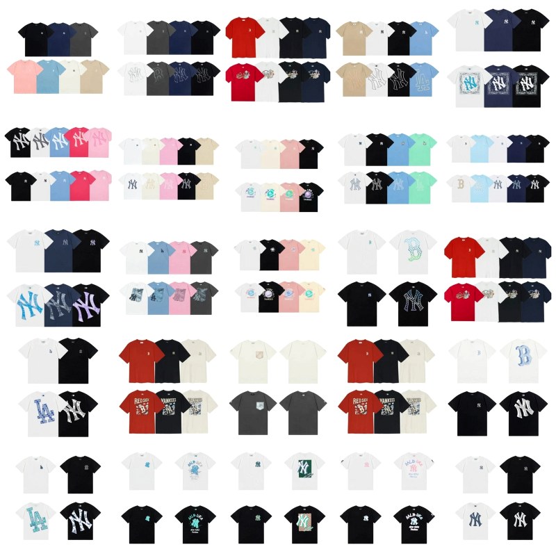 MLB Multi-Color T-Shirt Collection: 40+ Review — 100% Cotton, S–XXXL