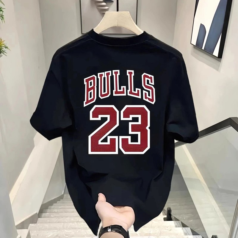 NBA Black T-Shirt in Casual Streetwear Style Review: A $5.07 Loose Cotton Tee, Tested